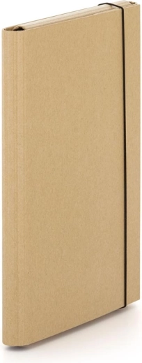 Carpetas laminadas con goma elástica Kraft Nature