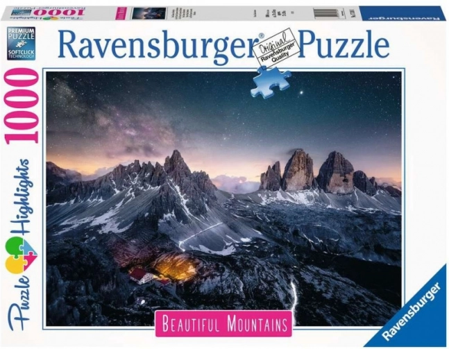Puzzle de las Tres Cimas de los Dolomitas 1000 piezas Ravensburger