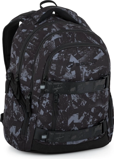Bagmaster Nomad 25 mochila escolar para estudiantes negro-gris