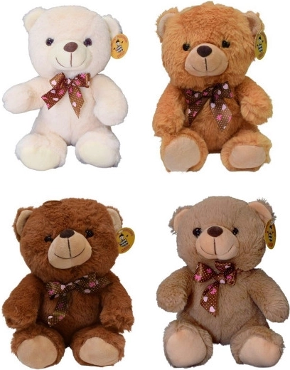 Osito de peluche con lazo