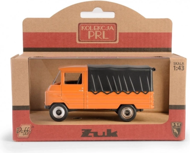 Modelo de coche FSC Żuk marrón 1:43