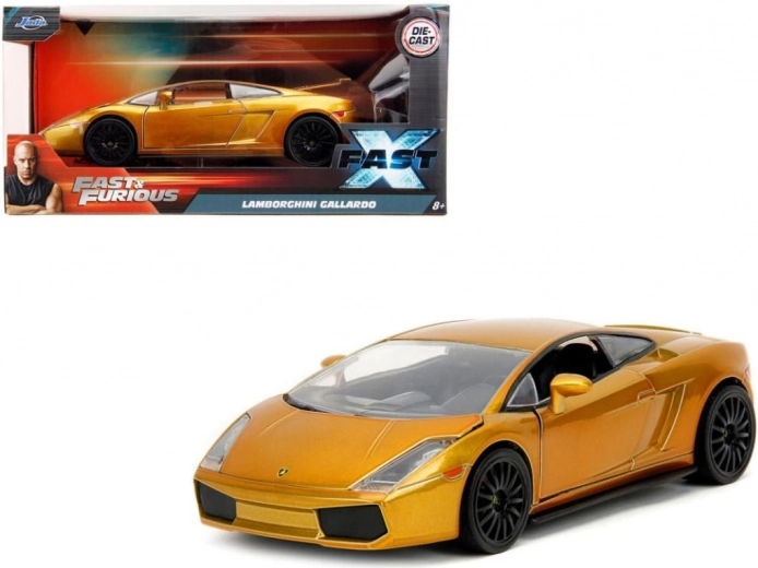 Lamborghini Gallardo 1:24 dorado – FAST & FURIOUS