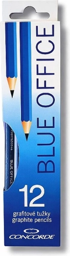 Lápices de grafito CONCORDE Blue Office HB, 12 uds