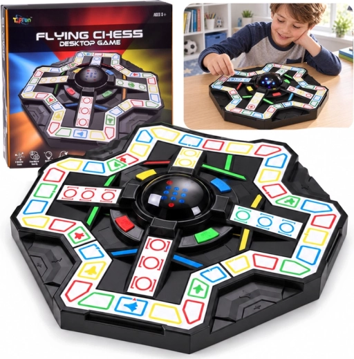 Naves voladoras – juego de mesa electrónico con dado