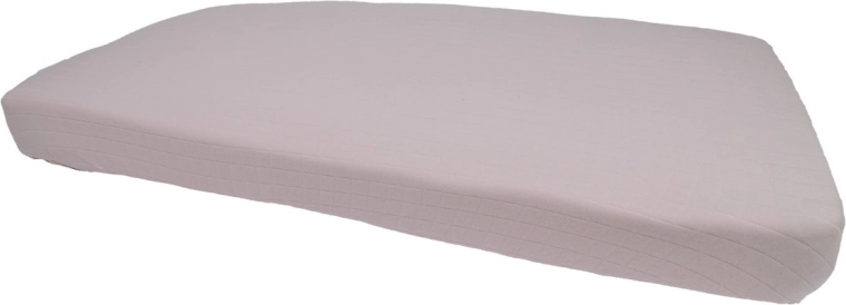 Lodger Slumber Solid sábana ajustable para cuna 60 × 120 cm powder