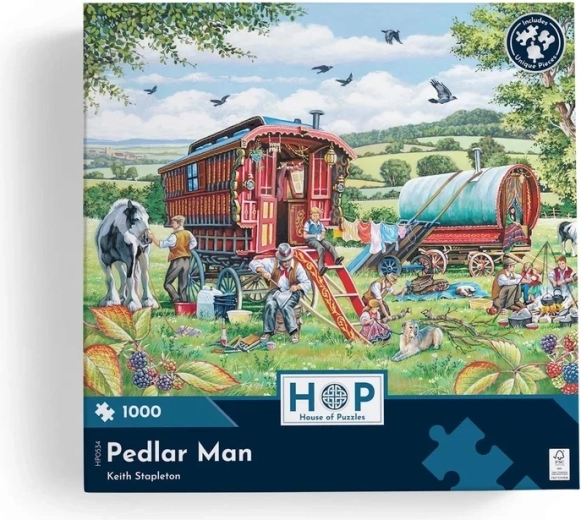1000 piezas para montar el puzzle con satisfacción