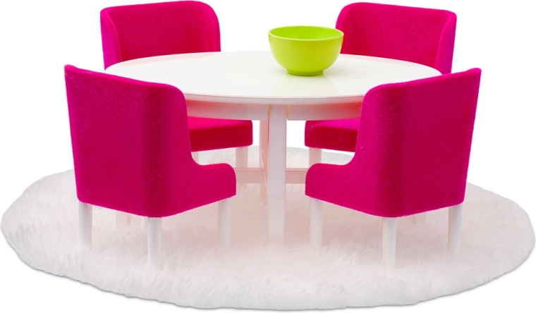 Set de comedor de muebles para casa de muñecas Lundby