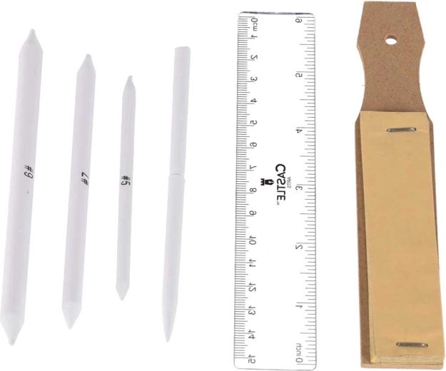 Herramientas profesionales para mezclar tonos