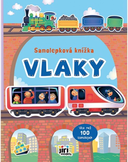 Libro de pegatinas Trenes