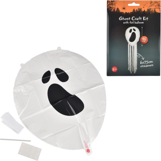 Globo de foil fantasma 46 cm (1 ud.)