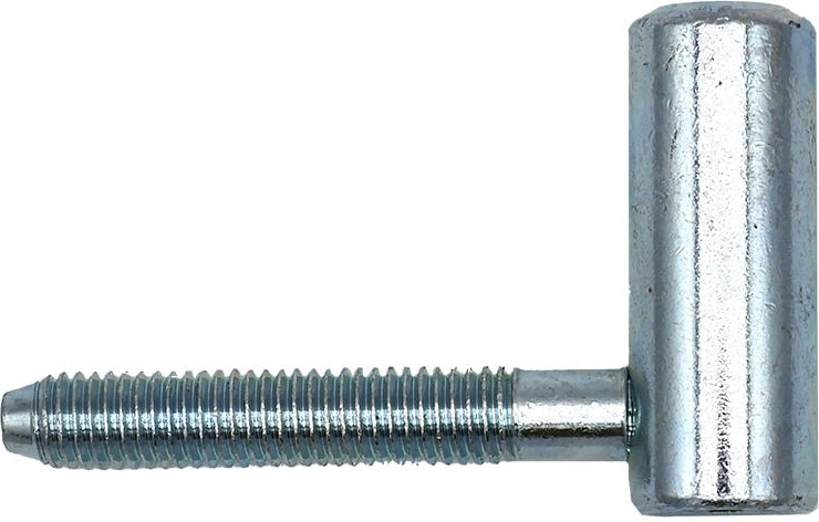 Parte superior de la bisagra de puerta 80/10 M8, zinc azul, 50 mm (10 uds.)