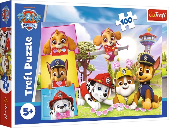 Puzzle de 100 piezas – Chicas intrépidas – PAW PATROL – Trefl
