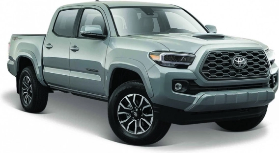 Modelo de coche TOYOTA Tacoma TRD 2023 1:24 gris