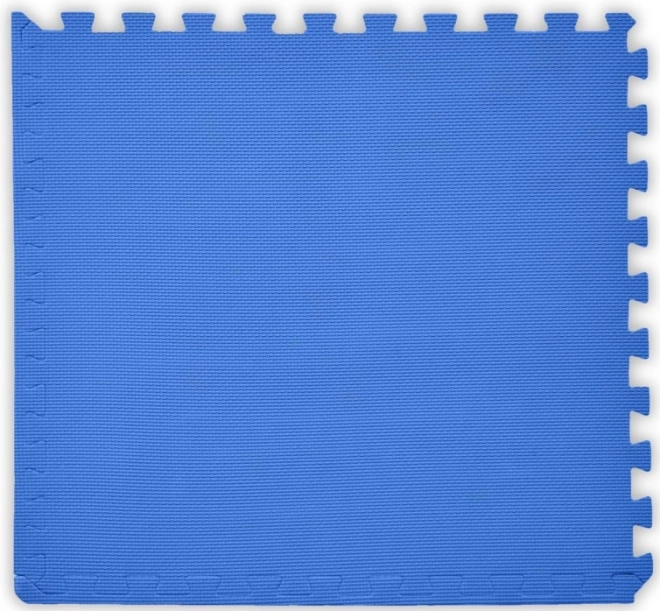 Alfombra de espuma infantil - azul oscuro, 1 pieza con bordes
