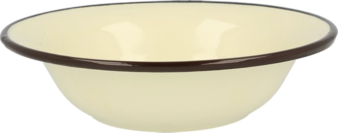 Silesia Rybnik cuenco esmaltado 7,45 l crema