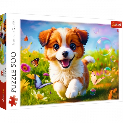 Puzzle Perrito alegre 500 piezas
