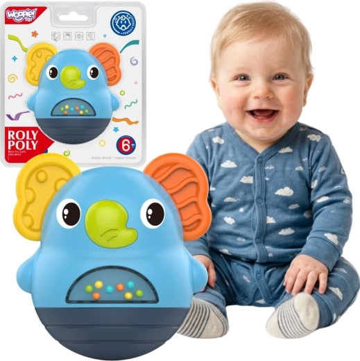 Woopie Baby sonajero sensorial interactivo elefante 6m+