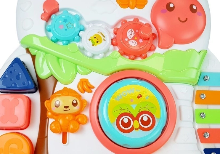 Panel interactivo para el desarrollo sensorial