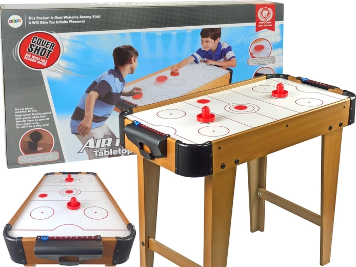 Air hockey de mesa a pilas para niños