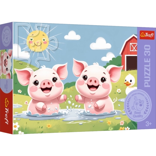 Puzzle Trefl Vida alegre en el campo 30 piezas