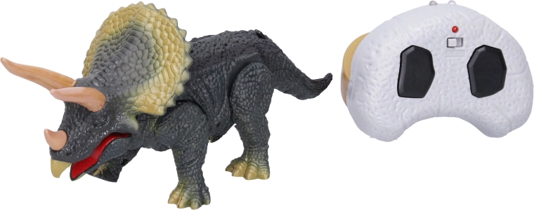 Dino Triceratops teledirigido de 24 cm