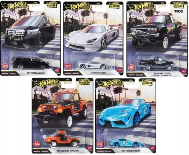 Coche coleccionable Hot Wheels Premium Boulevard - 1 unidad