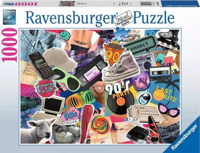 Puzzle Ravensburger de 1000 piezas: años 90