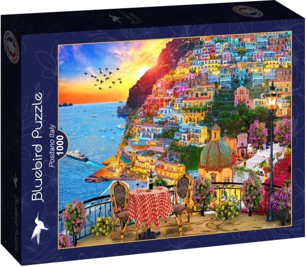 Puzzle Bluebird Positano, Italia 1000 piezas