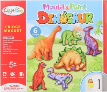 Fabricación de imanes de dinosaurios – set creativo para niños