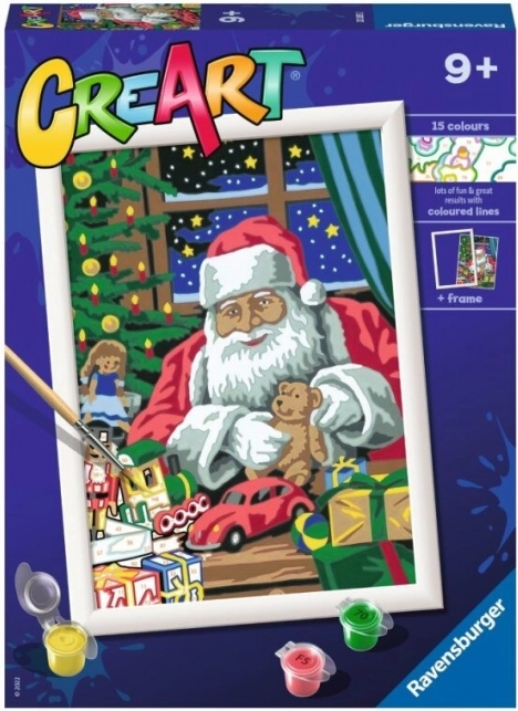 Pintura por números para niños – San Nicolás CreArt