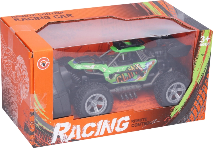 Buggy RC con control remoto de 16,5 cm