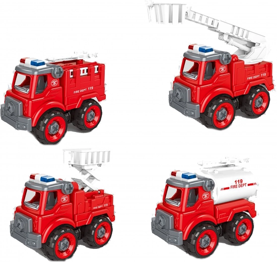 Coche de bomberos para atornillar