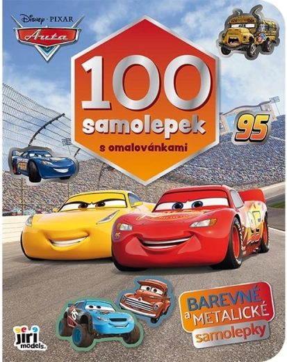 100 pegatinas con coloreables Coches