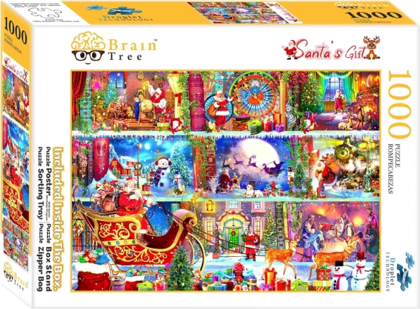 Puzzle Brain Tree Regalos de Santa