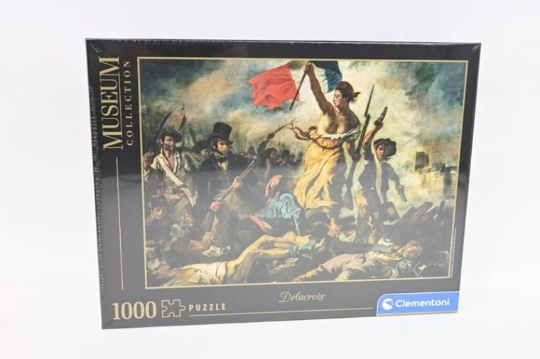 Puzzle Clementoni Museum Collection La libertad guía al pueblo 1000 piezas
