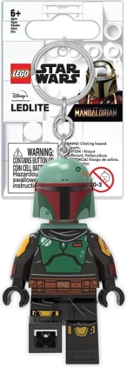 Llavero luminoso Lego Star Wars Boba Fett con LED