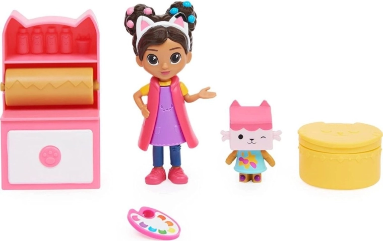 Gabby’s Dollhouse pequeño set de juego estudio de arte