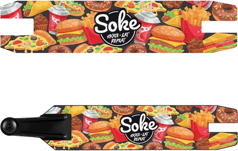 Cinta de agarre (grip tape) para patinete SOKE Go! – Fast Food