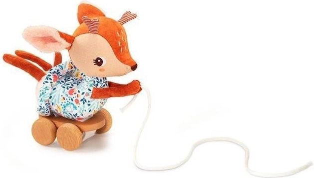 Lilliputiens - Juguete de arrastre de peluche Cierva Stella 12 meses+