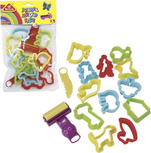 Cortadores de plástico – set de 14 piezas