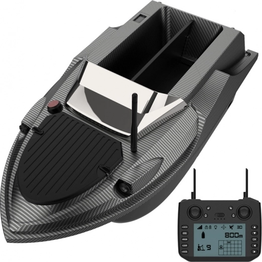 Barco cebador con GPS y sonar FLYTEC V080, batería de 20 000 mAh