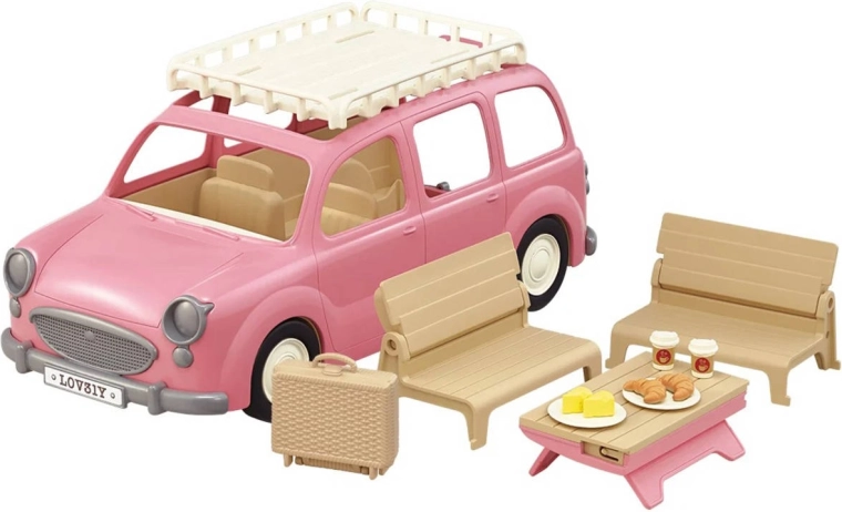Coche y picnic en uno