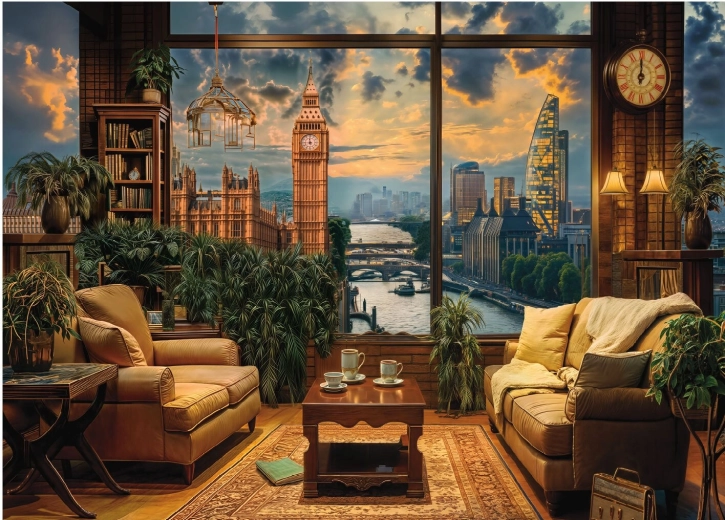 Puzzle DINO Londres pintado 3000 piezas