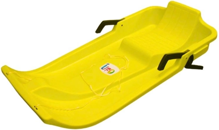 Trineo infantil UFO amarillo