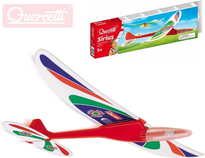 Quercetti Sirius II modelo planeador de lanzamiento en caja - 1 pieza