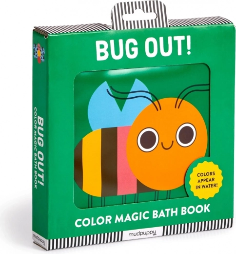 Mudpuppy libro mágico de baño Insectos