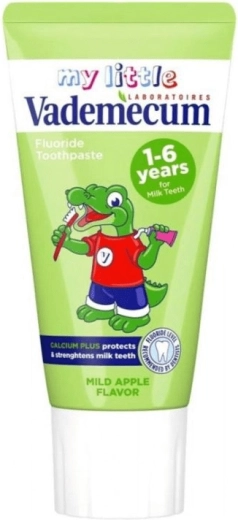 Vademecum Junior manzana pasta de dientes infantil 0–6 años 50 ml