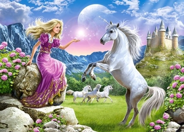 Puzle de 180 piezas My Friend Unicorn