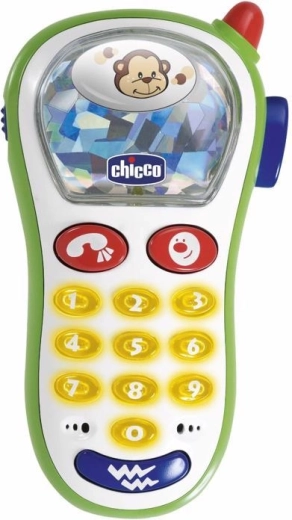 Teléfono vibratorio Chicco con cámara para niños 6m+