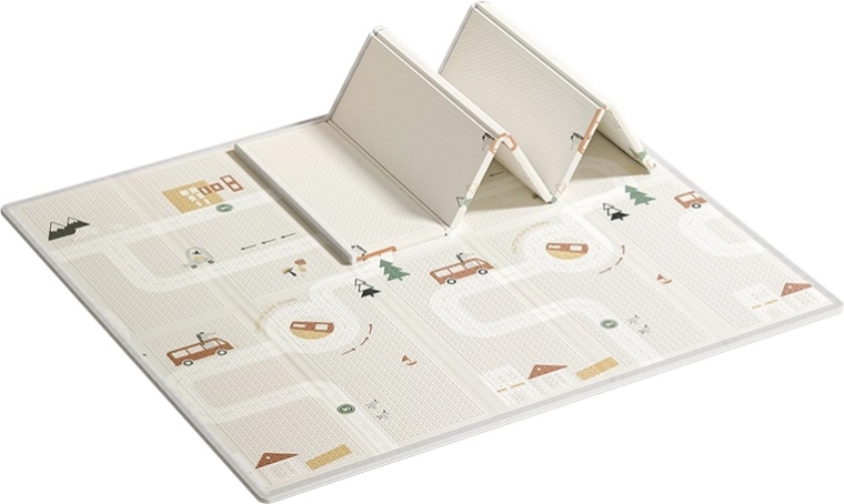 2Kids Toys alfombra plegable de espuma para jugar transporte 180 × 180 cm